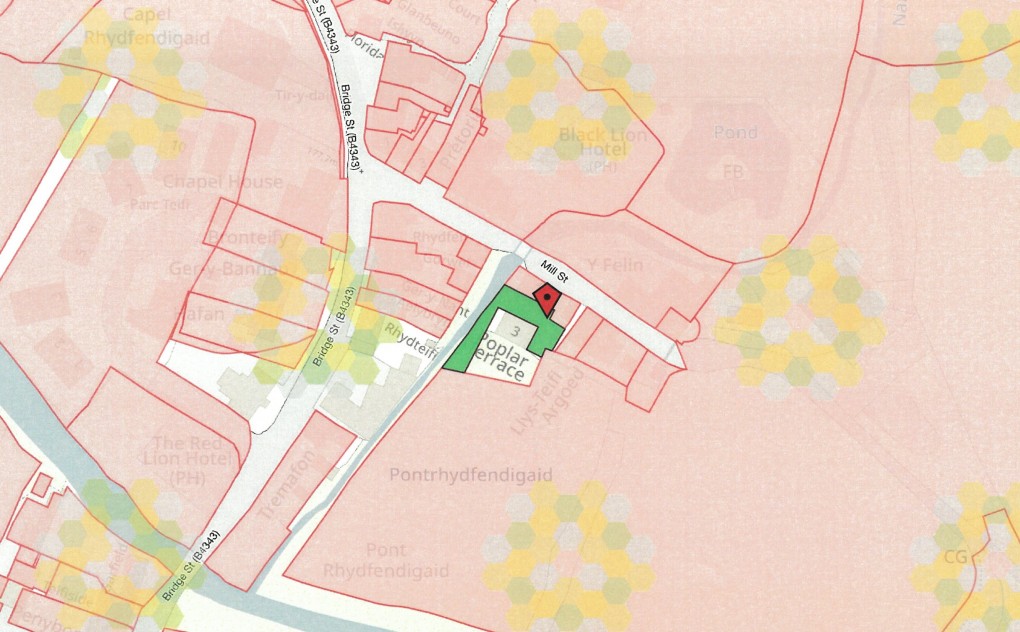 Floorplan for Poplar Terrace, Pontrhydfendigaid, Ystrad Meurig, Ceredigion