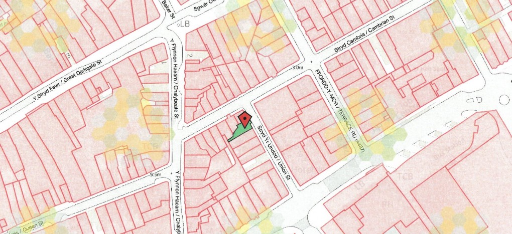 Floorplan for Union Street, Aberystwyth, Ceredigion