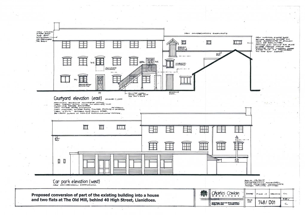 Floorplan for The Function Room & The Old Mill, Off High Street, Llanidloes, Powys