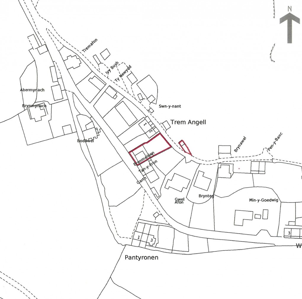 Floorplan for Aberangell, Machynlleth, Powys