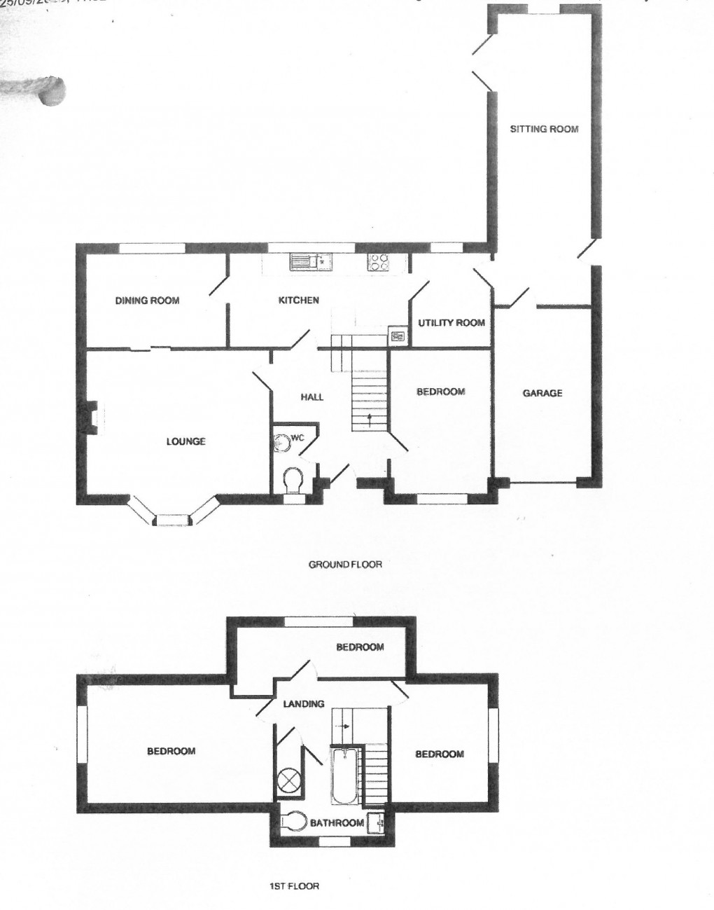 Floorplan for Llanbrynmair, Powys