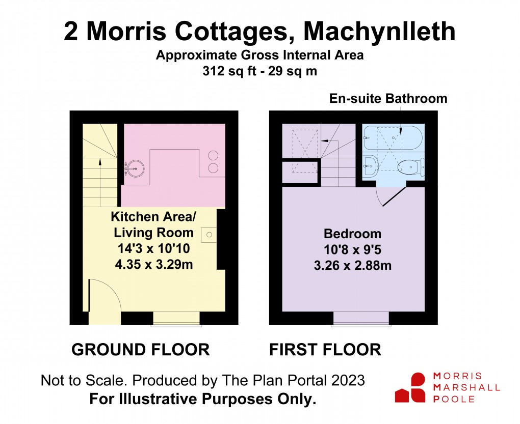 Floorplan for Heol Y Doll, Machynlleth, Powys