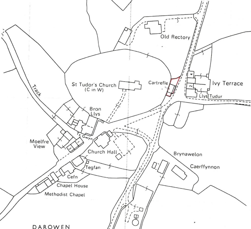 Floorplan for Darowen, Machynlleth, Powys