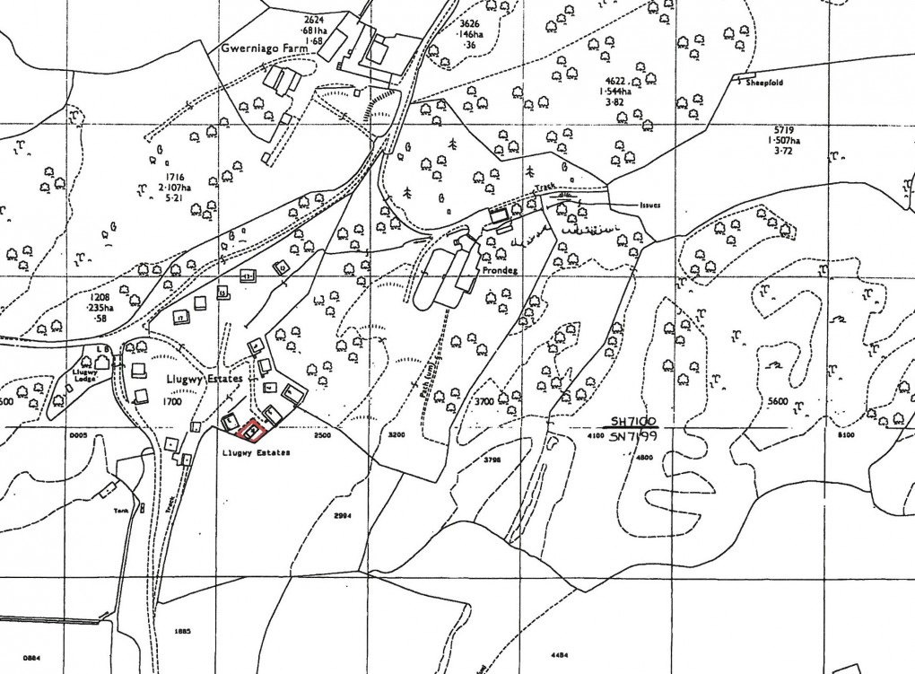 Floorplan for Llugwy Lodge Estate, Pennal, Machynlleth, Gwynedd