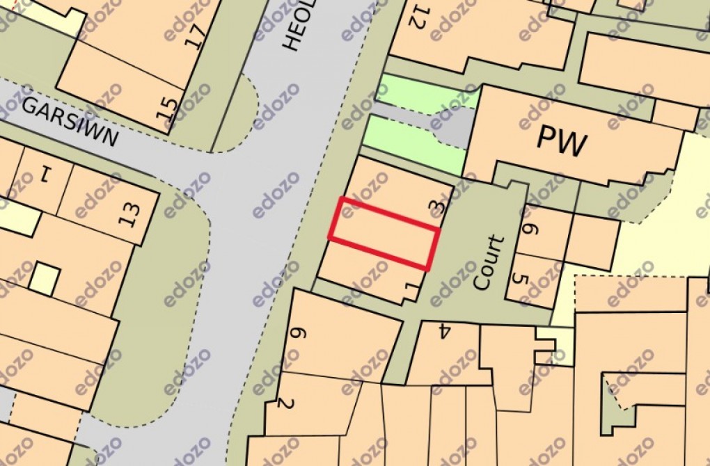 Floorplan for Penrallt Court, Penrallt Street, Machynlleth, Powys