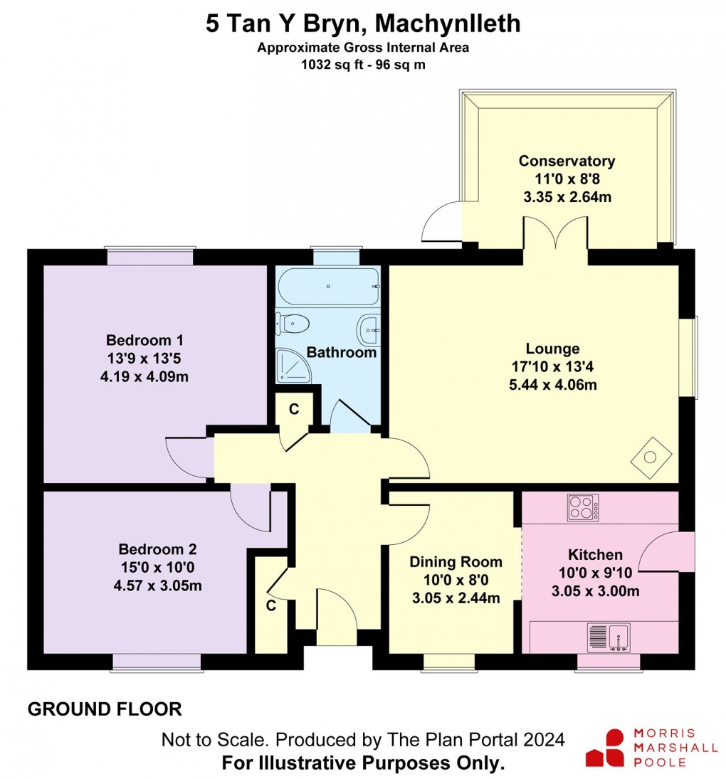 Floorplan for Machynlleth, Powys