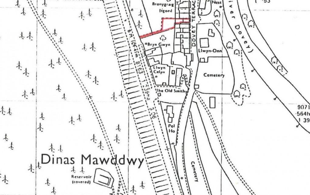 Floorplan for Dinas Mawddwy, Machynlleth, Gwynedd