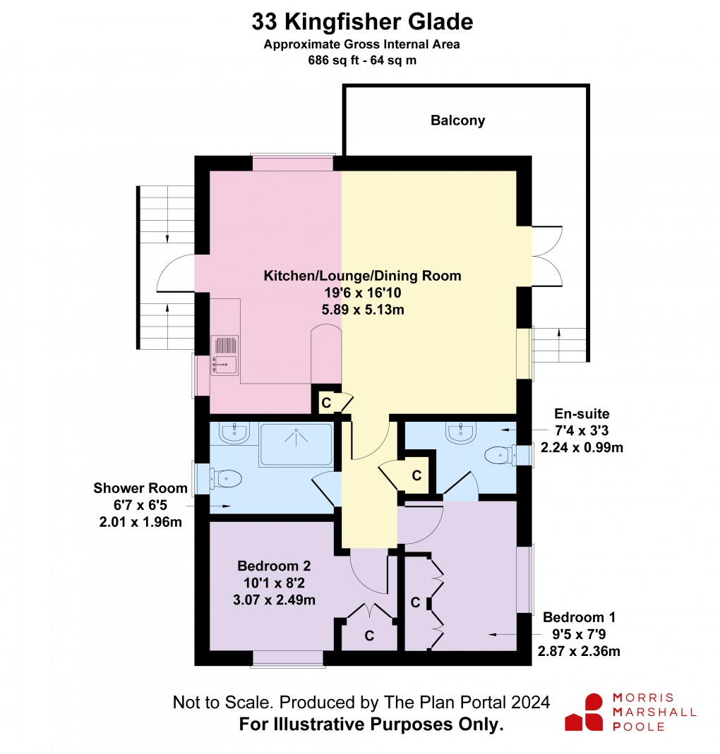 Floorplan for Felingerrig, Machynlleth, Powys