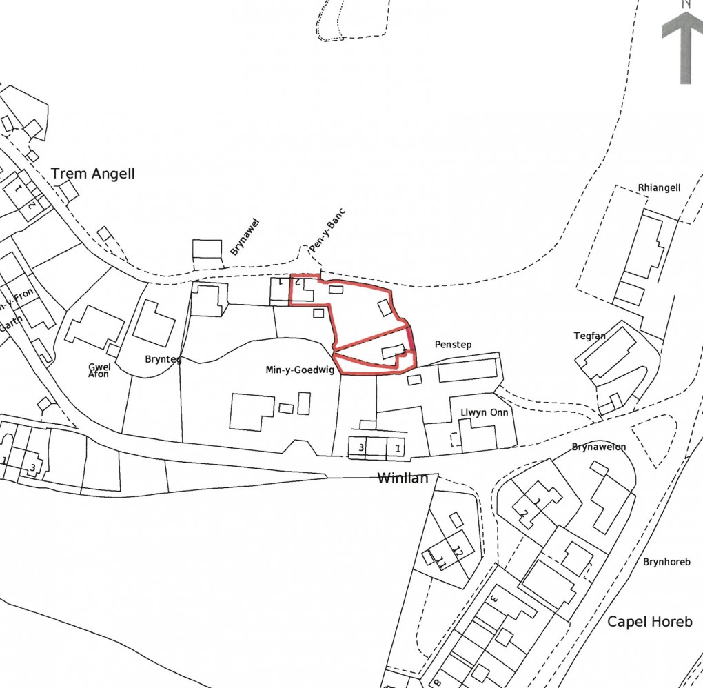 Floorplan for Pen Y Banc, Aberangell, Machynlleth, Gwynedd