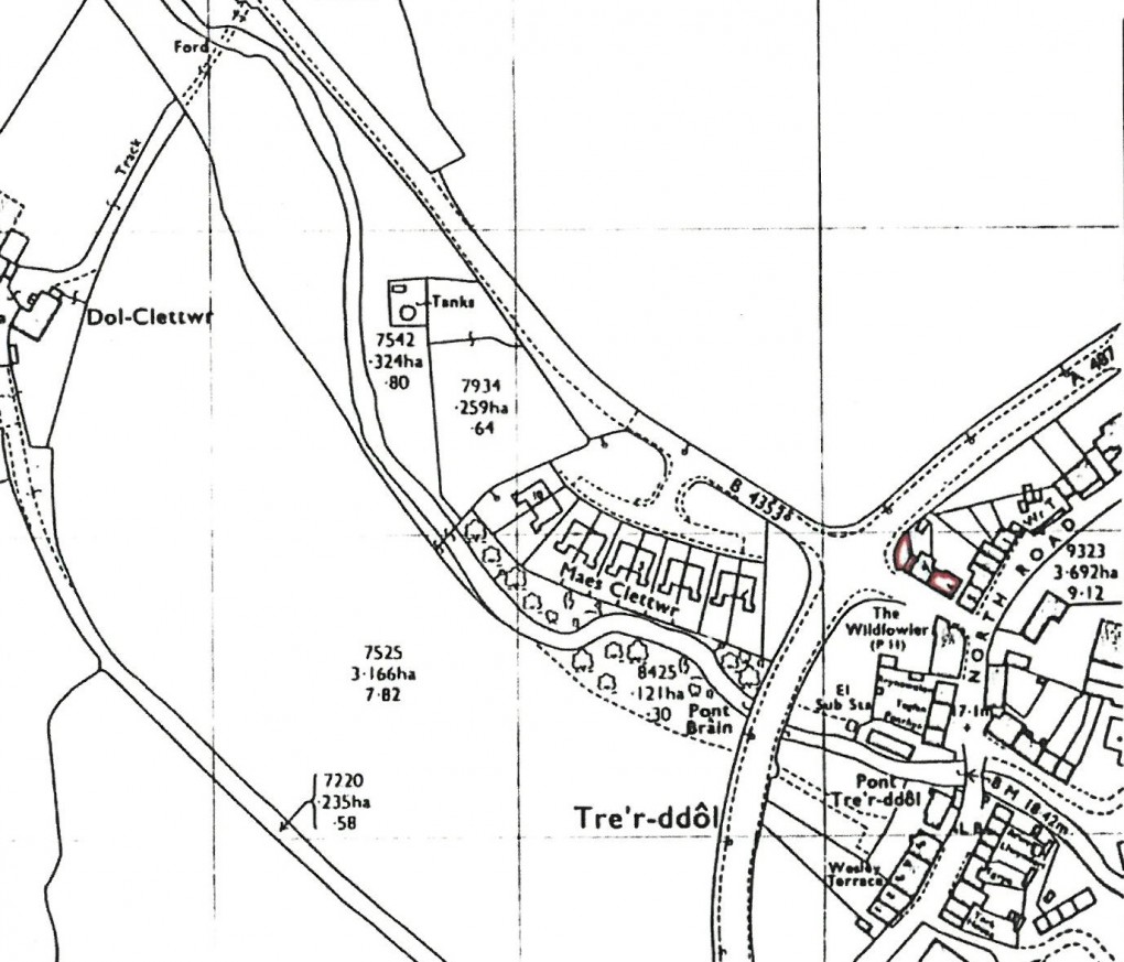 Floorplan for North Road, Tre'r Ddol, Machynlleth, Ceredigion